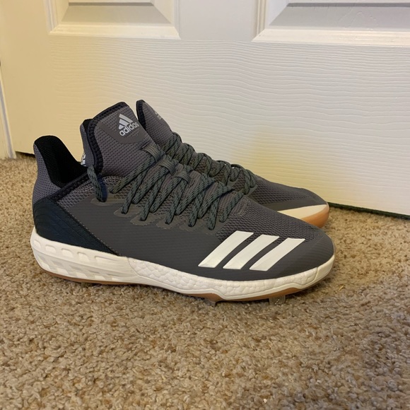 Adidas BOOST ICON 4 metal baseball cleats size 9.5 - Picture 1 of 5